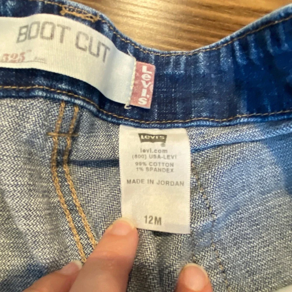 Levi's 525 Bootcut Jeans Women's 12M Medium Wash Stretch Denim‎